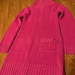 Little girls sweater dress